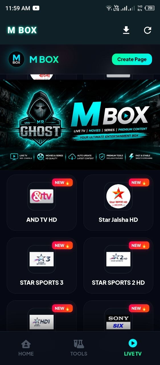 M TV Live